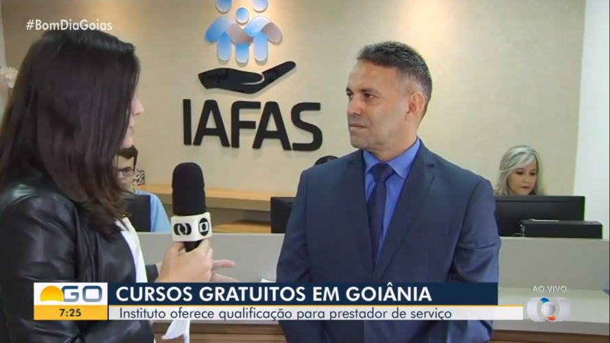 IAFAS no Bom Dia Goiás - 26/11/2019