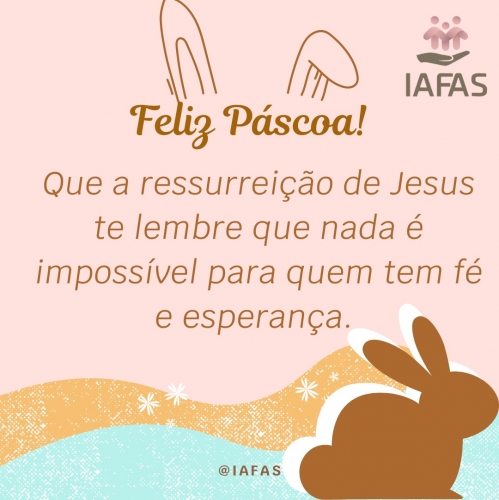 Feliz Páscoa! 